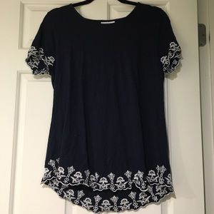Cotton Embroidered Top